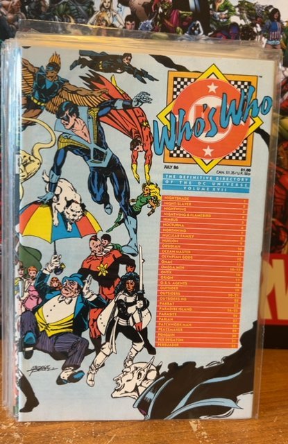 Who's Who: The Definitive Directory of the DC Universe #17 (1986)