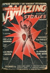 AMAZING STORIES QUARTERLY WINTER 1941-JOHN CARTER OF MARS-BURROUGHS-good