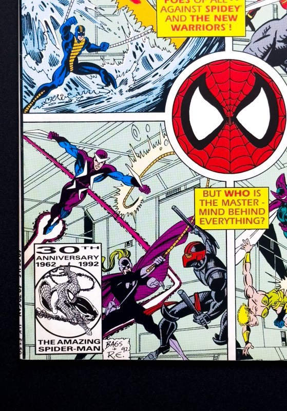 Web of Spider-Man Annual #8 (1992) - Iconic Venom & Spider-Man Battle - NM!