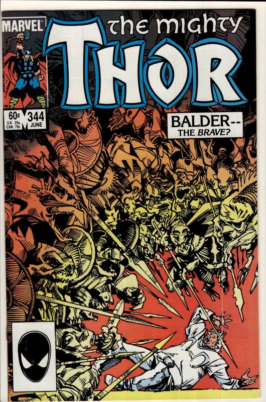 Thor #344 (1984) Thor [Key Issue]