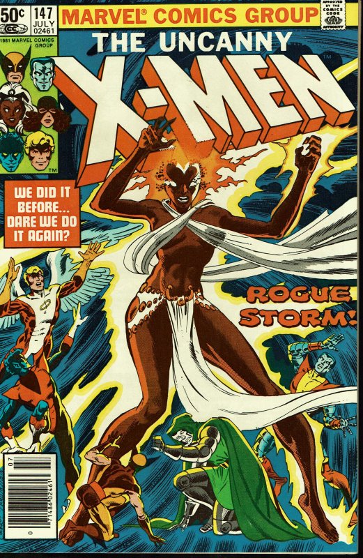 X-Men #147 - 9.2 or Better - Rogue Storm!