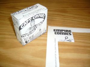 Captain Empire: Protector of Comics - empire comics - very cool coin wrapper
