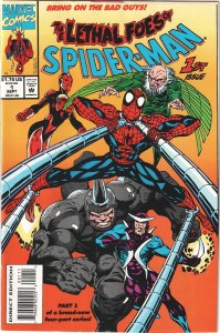 Lethal Foes of Spider-Man #1, 2, 3, 4 (1993) Spider-Man COMPLETE SET!