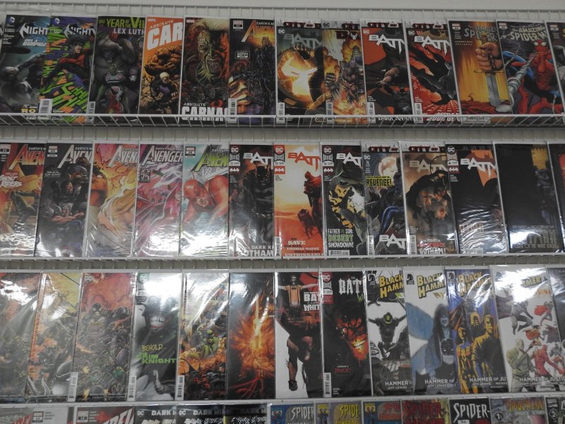 Huge Lot 140+ Comics W/ Batman, Spider-Man, Avengers, +More! Avg VF Condition!