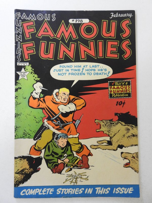 Famous Funnies #198 (1952) FN- Condition!