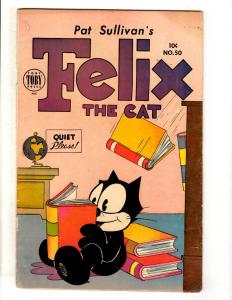 Felix The Cat # 50 FN Toby Press Golden Age Comic Book Pat Sullivan JL11