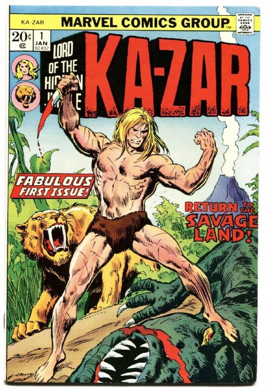 KA-ZAR #1-1974-MARVEL-VF-FIRST ISSUE