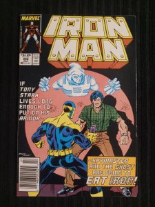 Iron Man #220 Newsstand Edition (1987)