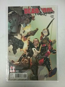 Deadpool Too Soon #4 Marvel Comics  2016 NW135