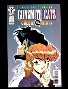 10 Comics Gunsmith Cats Bad Trip #1 2 3, Goldie vs Misty #1 2 3 4 5 6 7 JF20