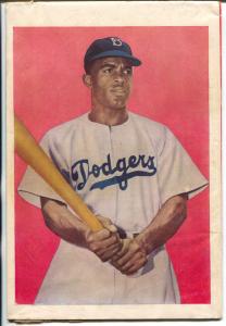 Jackie Robinson #5 1951-Fawcett-Brooklyn Dodgers-photo covers-VG