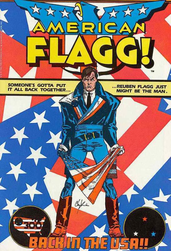 American Flagg (1983 First) 1-50, 10-Different, 1984