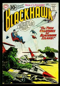 Blackhawk #164 1961- Origin issue- Key issue- DC Silver Age- VG