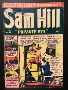 Sam Hill Private Eye #3 (1951) Good 2.0