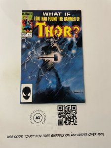 What If ? # 47 VF/NM Marvel Comic Book Loki Had Found The Hammer Of Thor 15 J226