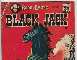 Black Jack #21 strict VF+ 8.5  High-Grade  Appear - Rocky Lane   More Westerns