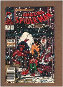 Amazing Spider-man #314 Newsstand Marvel 1989 Todd McFarlane CHRISTMAS COVER VF