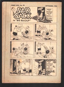 Comic Hits #25 1954-Sad Sack by George Baker-Includes puzzles & games-Austral...