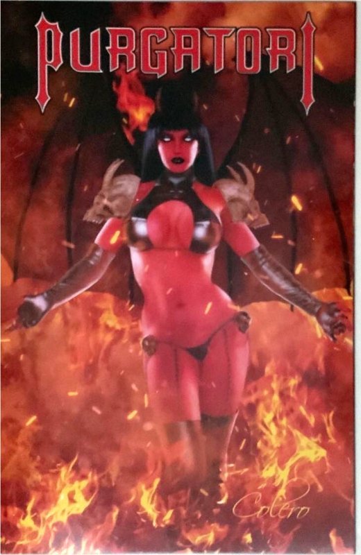 PURGATORI #1 BRUCE CALERO VARIANT  DYNAMITE NM.