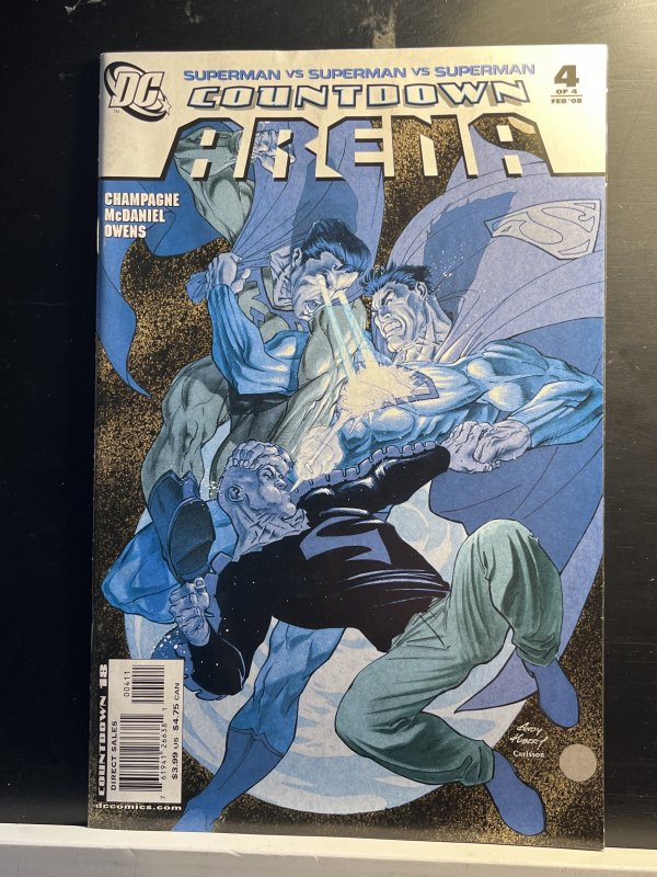 Countdown: Arena #4 Andy Kubert Cover (2008)