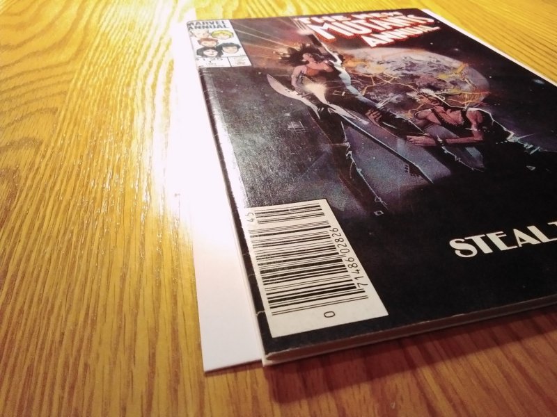 The New Mutants Annual #1 CPV Newsstand Edition (1984)