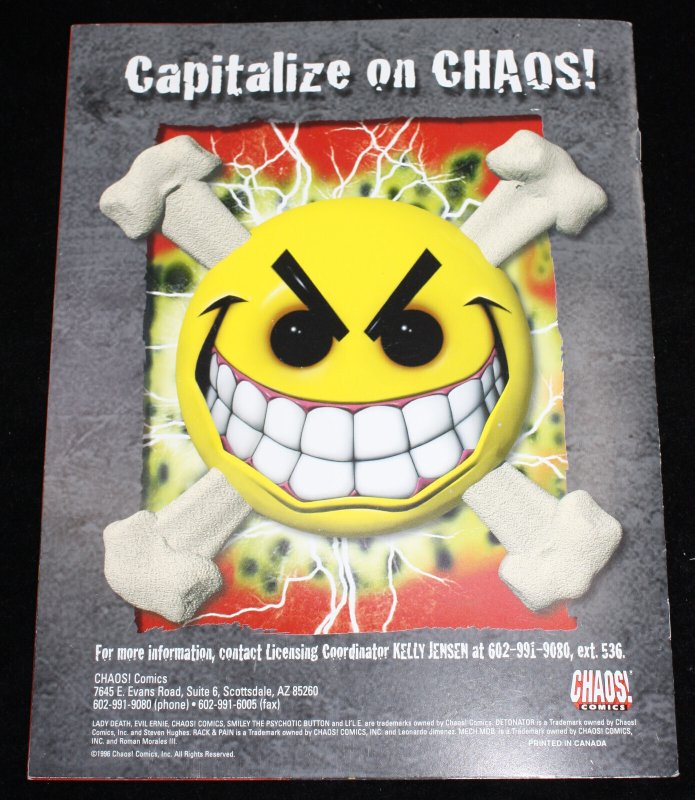 Guide To Chaos! Comics 1996 Promotional Booklet