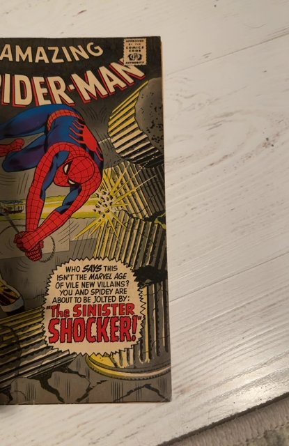 The Amazing Spider-Man #102 (1971)1st the sinister shocker