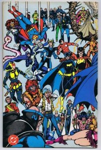 1985 Who's Who The Definitive Directory of the DC Universe #2 Batman Big Barda