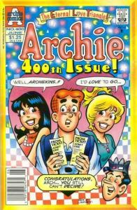 Archie Comics #400, VG (Stock photo)