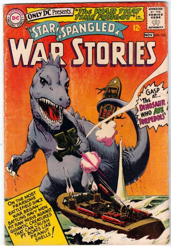 Star Spangled War Stories #123 (Nov-65) FN Mid-Grade War That Time Forgot Din...