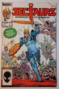 Sectaurs #1 (7.0, 1985) 1st App of Sectaurs in Standard Size Comic