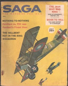 Saga 12/1960-War-violence-adventure-crime-Norman Saunders interior art-Cheese...