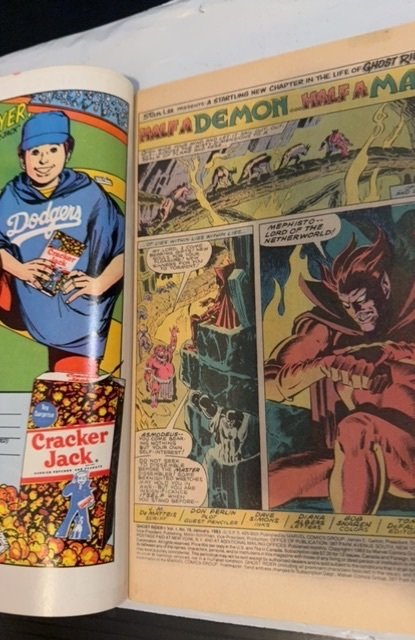 Ghost Rider #76 (1983)Johnny vs ghost rider w Mephisto