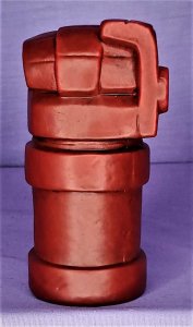 HELLBOY Right Hand of Doom Ceramic Coin Bank Loot Crate Exclusive (Zak!, 2016) 
