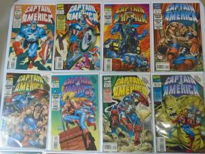 Captain America, 43 Different Lot From:#370-454 (Last Issue) 8.0/VF (1990-1996)