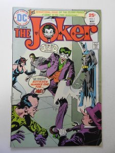 The Joker #1 (1975) VG Condition moisture stain