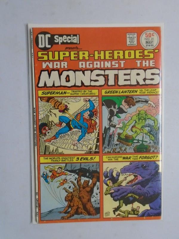 DC Special Super-Heroes War Against The Monster 6.0