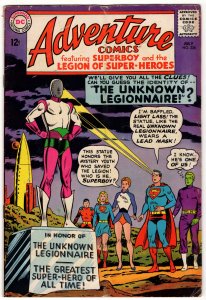 Adventure Comics #334 The Unknown Legionaire! Silver Age DC