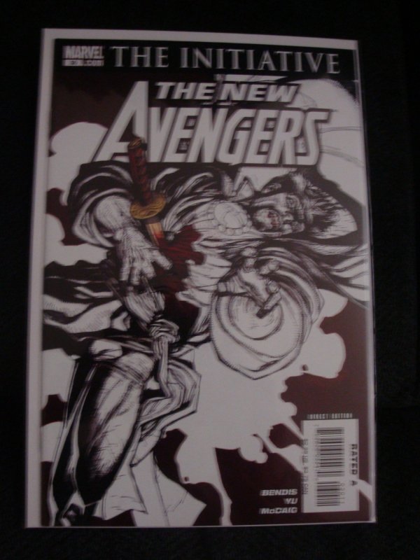 New Avengers #30 Initiative Tie-In Bendis Story Leinil Francis Yu Cover & Art