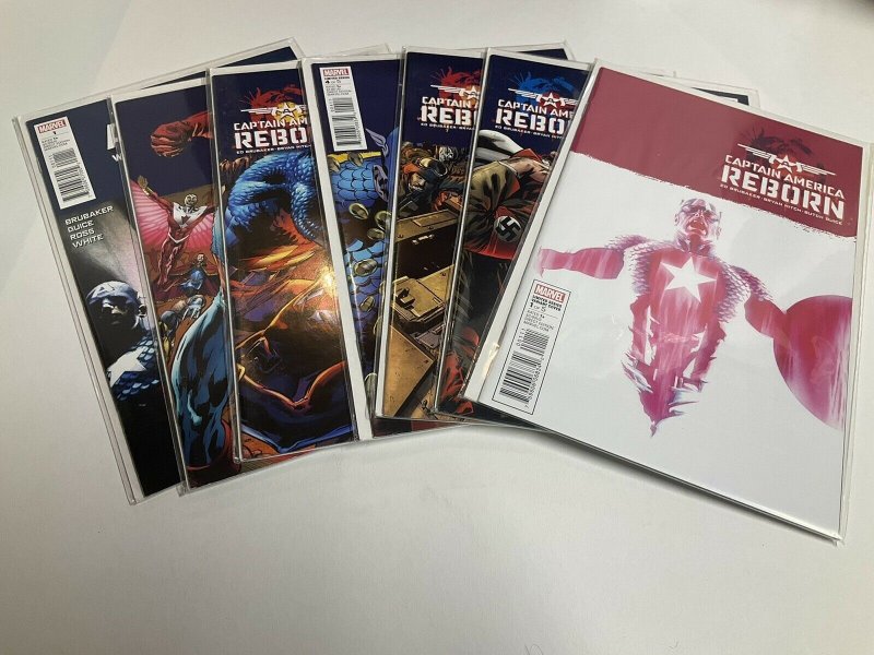 Captain America Reborn 1-6 1 2 3 4 5 6 1-shot Nm Near Mint Marvel