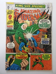 The Amazing Spider-Man Annual #7 (1970) GD/VG Condition see description