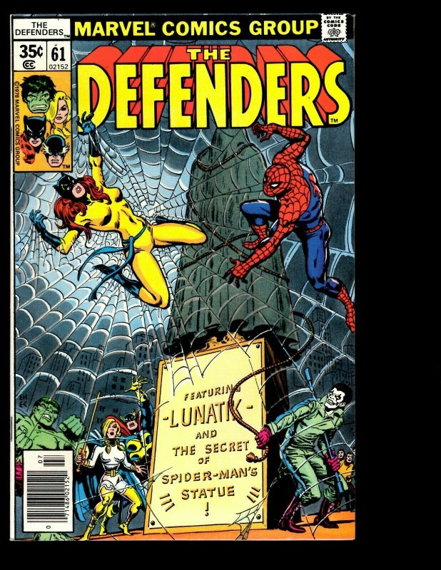 12 Defenders Marvel Comics #59 60 61 62 63 64 65 66 67 68 69 70 Hulk Thor GK15