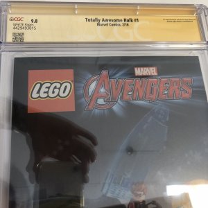 Totally Awesome Hulk (2016) # 1 (CGC SS 9.8) Signed Frank Cho * Marvel Comics