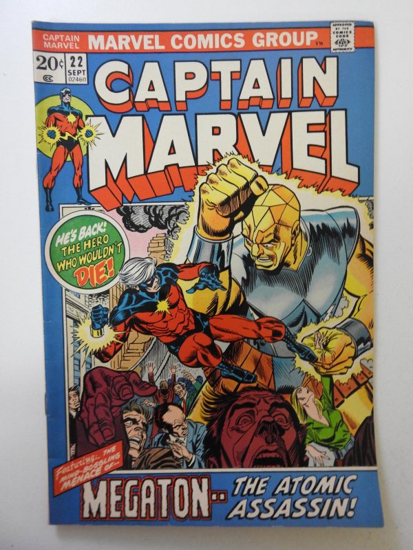 Captain Marvel #22 (1972) FN+ Condition!