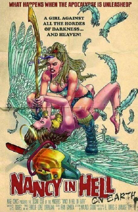 NANCY IN HELL #1 SET OF TWO COVERS NEAR MINT.