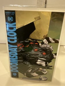 Doomsday Clock #2  Empty Costume Cover!  9.0 (our highest grade)