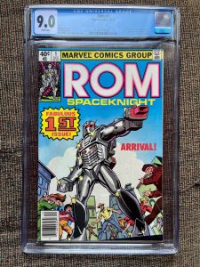 Rom #1 (1979 Marvel) Graded CGC 9.0