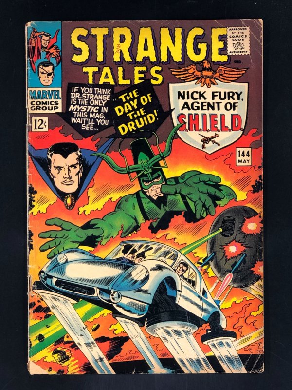 Strange Tales #144 (1966) VG 1st Appearance of Jasper Sitwell