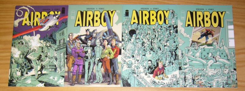 Airboy #1-4 VF/NM complete series - james robinson - image comics 2015 set lot