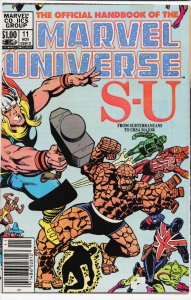 The Official Handbook of the Marvel Universe #11 (1983) Tiger Shark